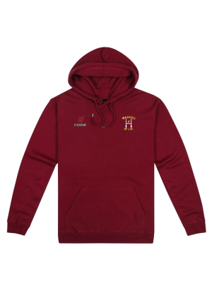 Waihou Pullover Hoodie Maroon Kids