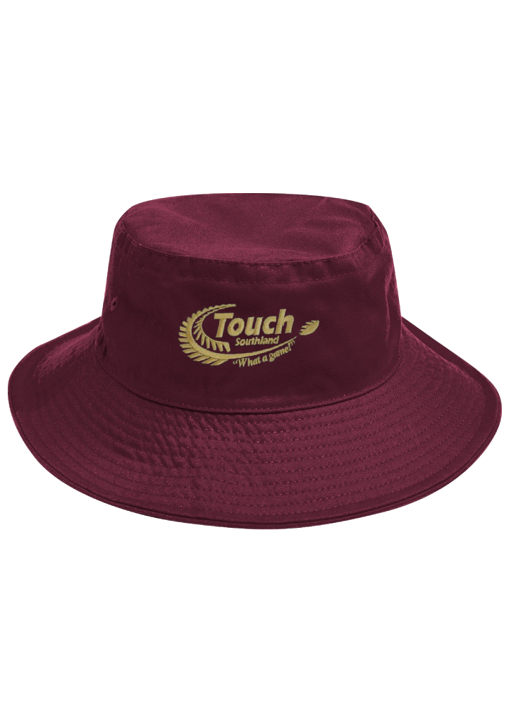 Touch Southland Bucket Hat - Maroon