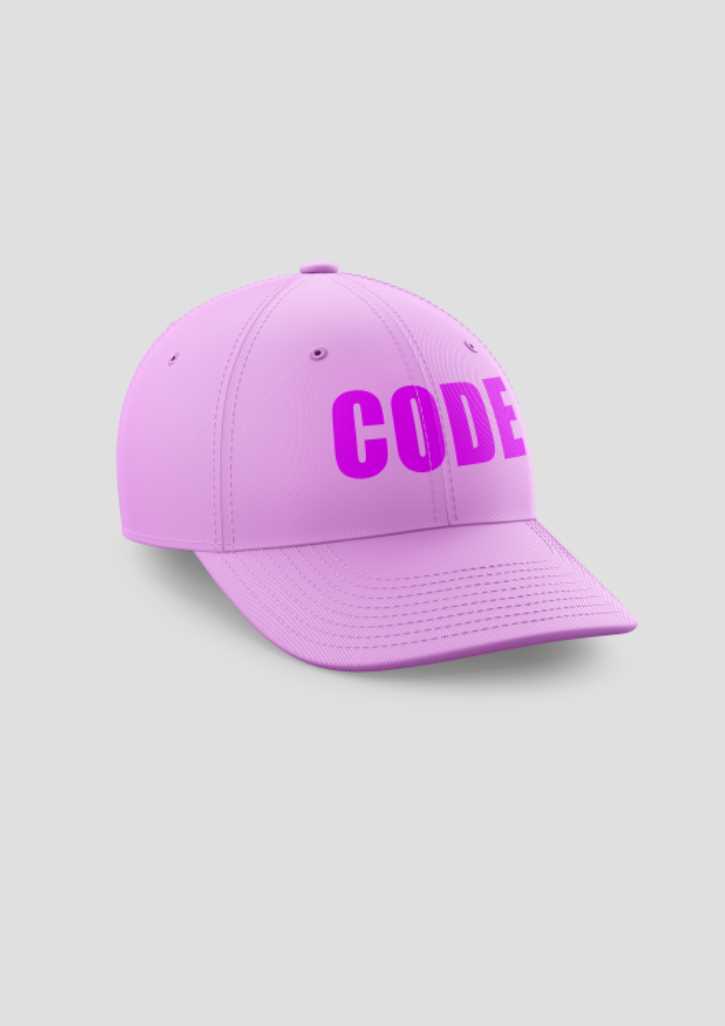 CODE Baby Pink Dad Hat