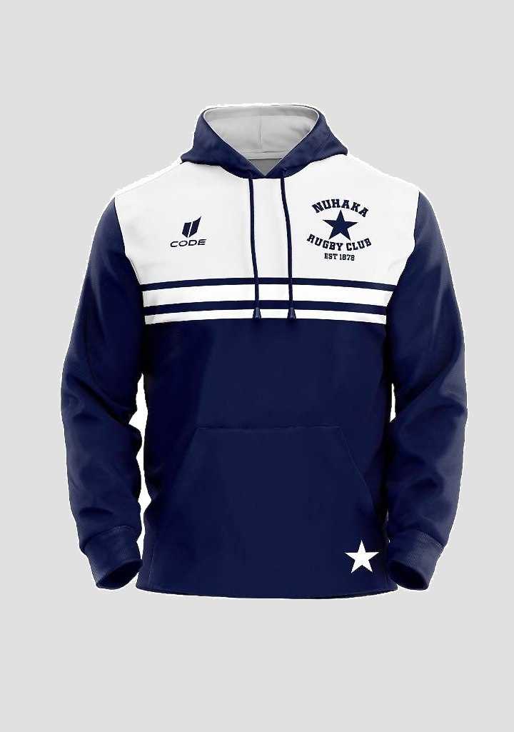 Nuhaka Rugby Club Sublimated Pullover Hoodie - Adults