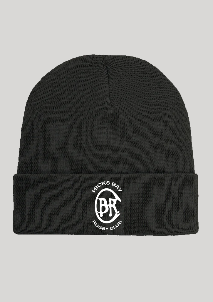 Hicks Bay Rugby Club Beanie Black