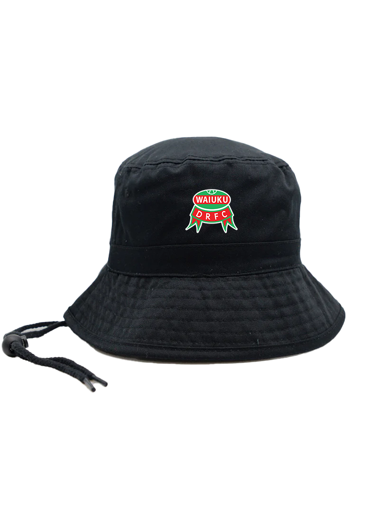 Waiuku Rugby Club Bucket Hat Black