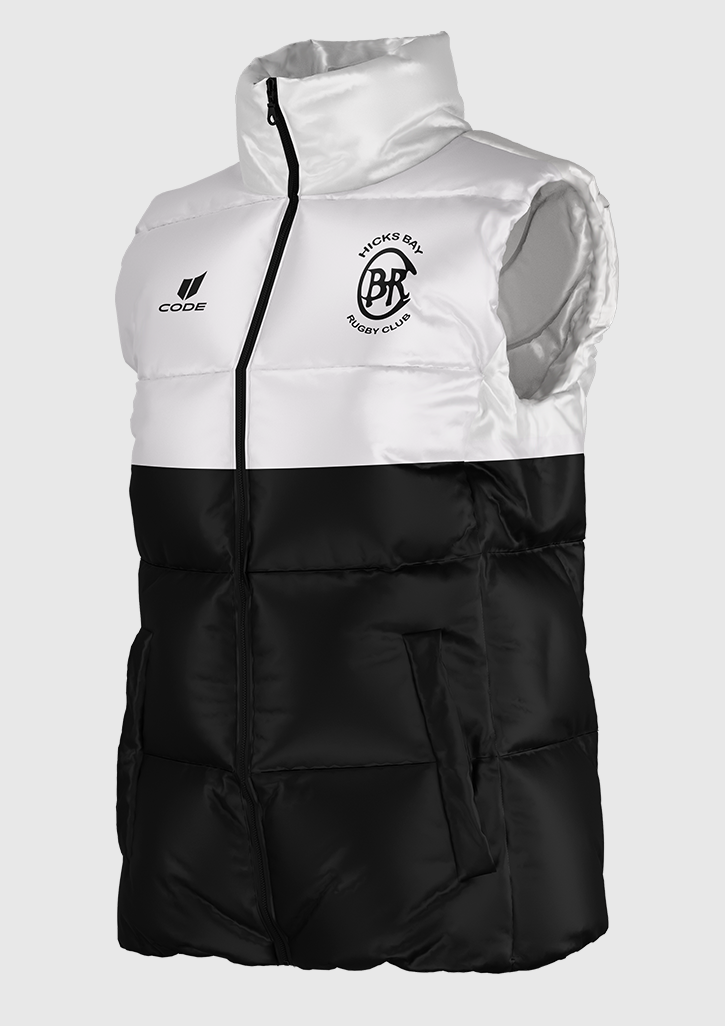 Hicks Bay Rugby Club Puffer Vest