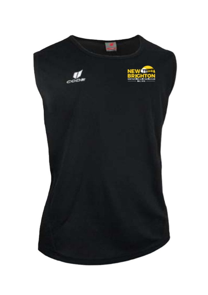 New Brighton SLSC Women's Singlet Black