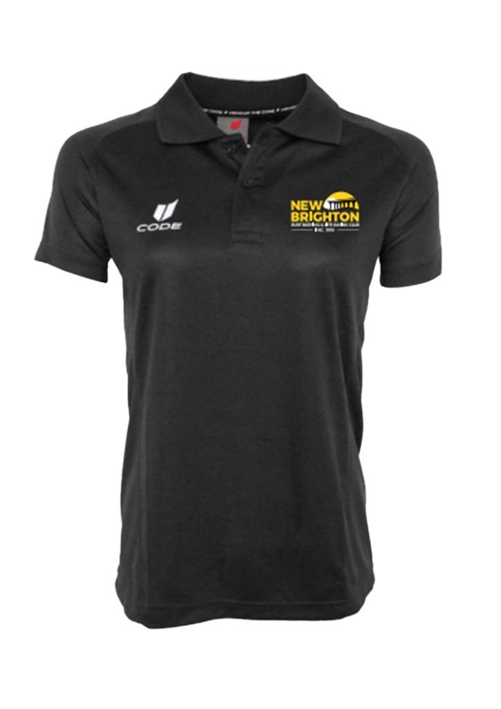 New Brighton SLSC Women's Polo Black