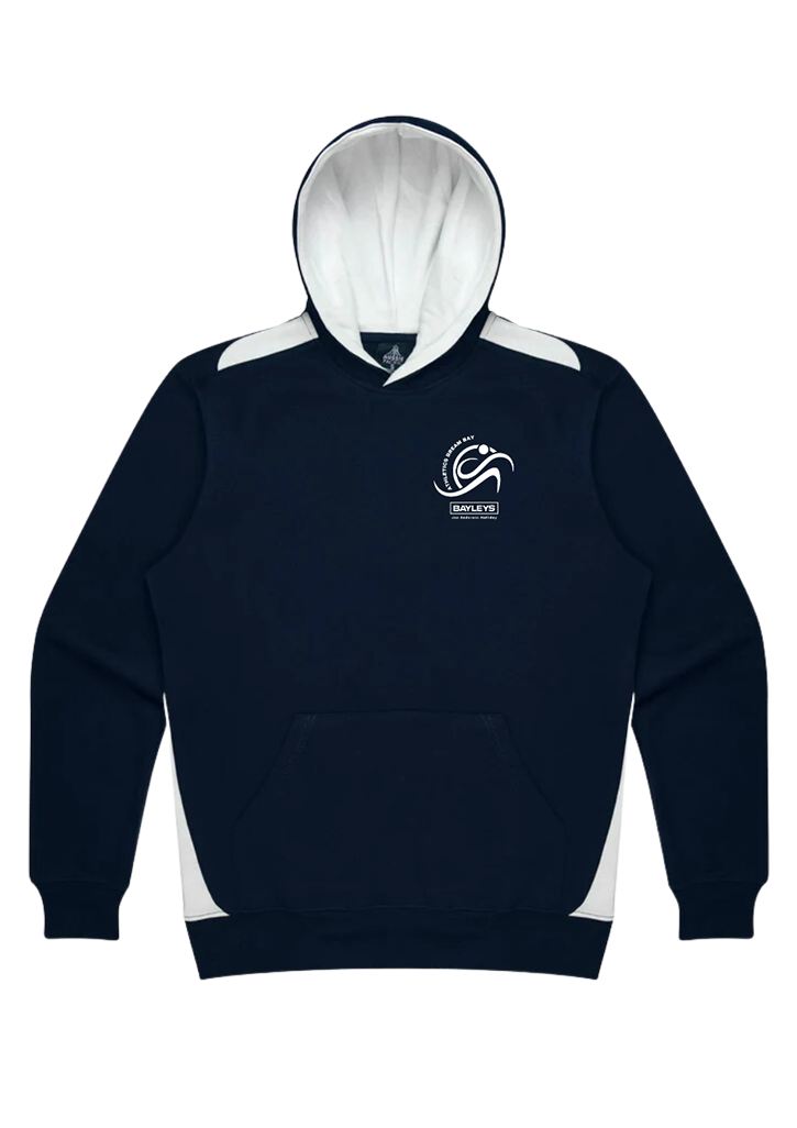 Bream Bay Hoodie Navy/White