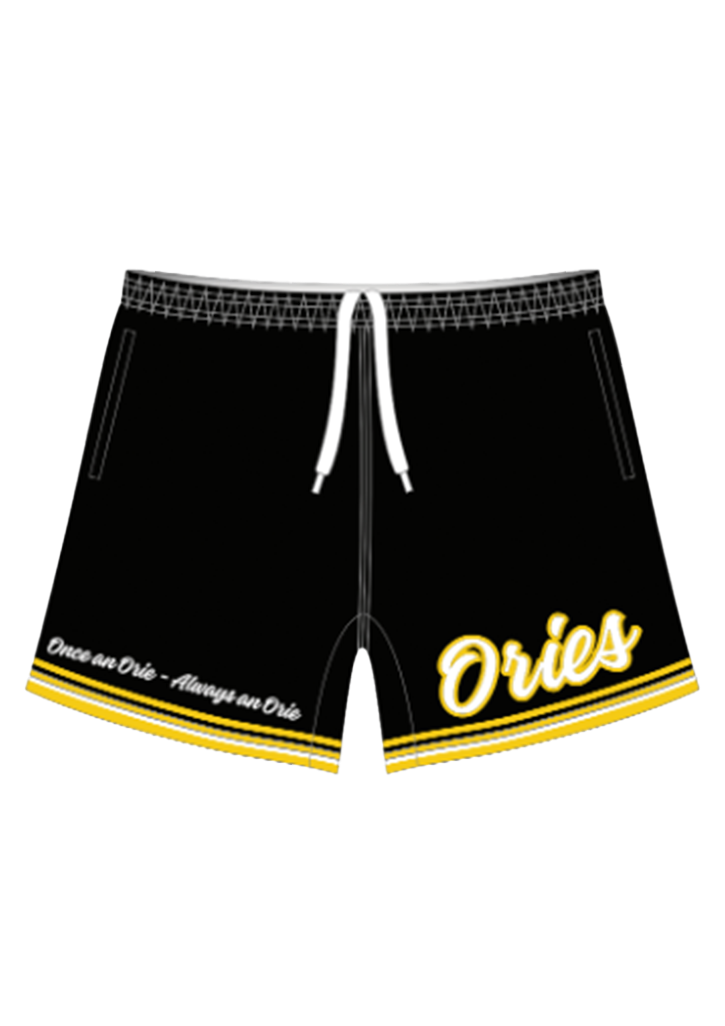 Ories Training Shorts with pocket Black