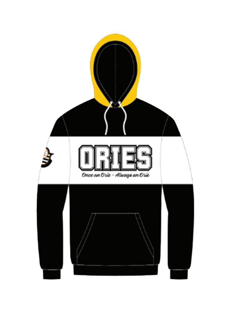 Ories Hoodie Black