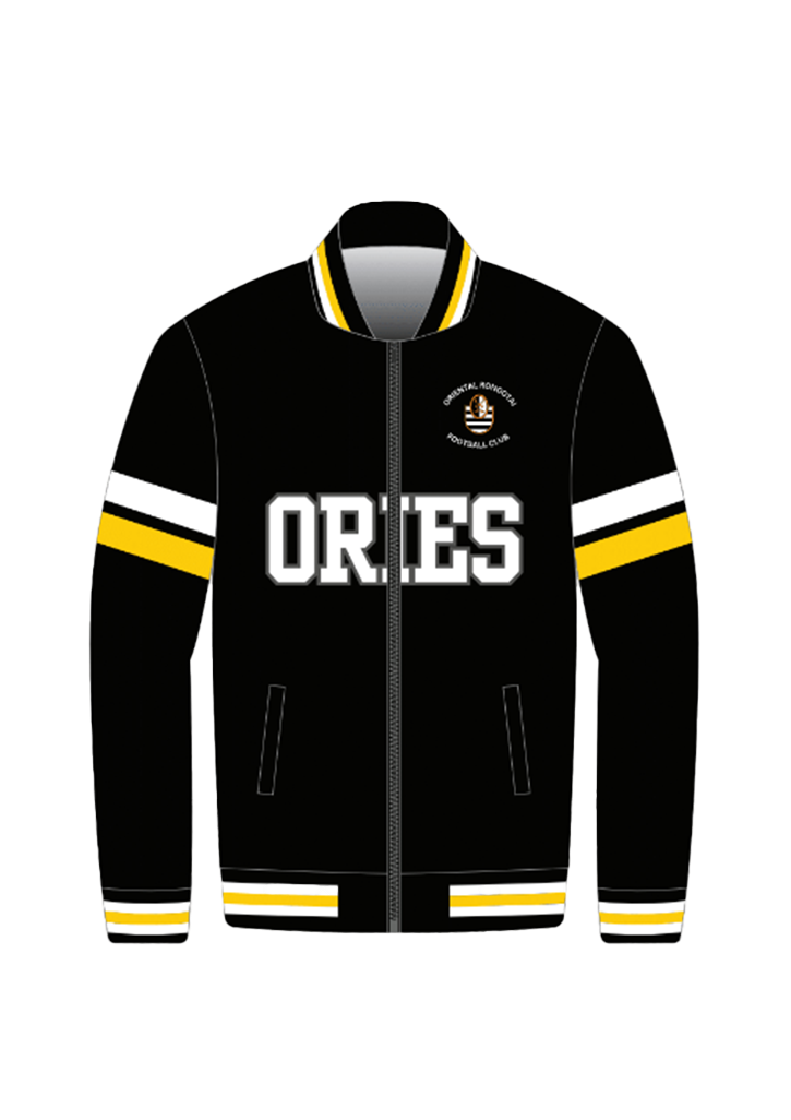 Ories LETTERMAN JACKET Black