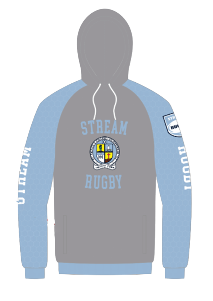 Stream Rugby Pullover Hoodie - Adult