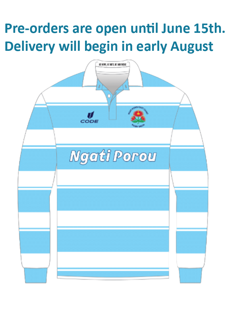 2025 NPEC Supporters Rugby Jersey Sky/White Kids