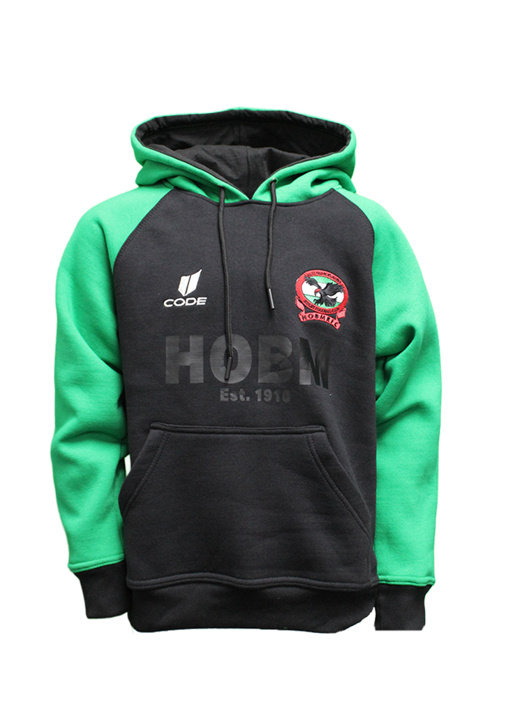 Hutt Old Boys Marist RFC '25 Junior Hoodie Black/Green