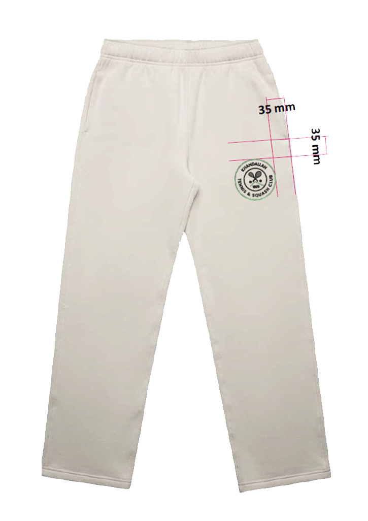 Khandallah Tennis & Squash Club Track Pants Bone