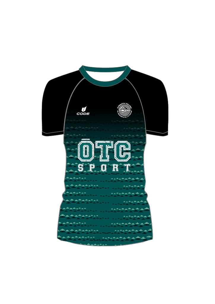 Otumoetai College Student Sport Tee Dark Green/Black (Mens)
