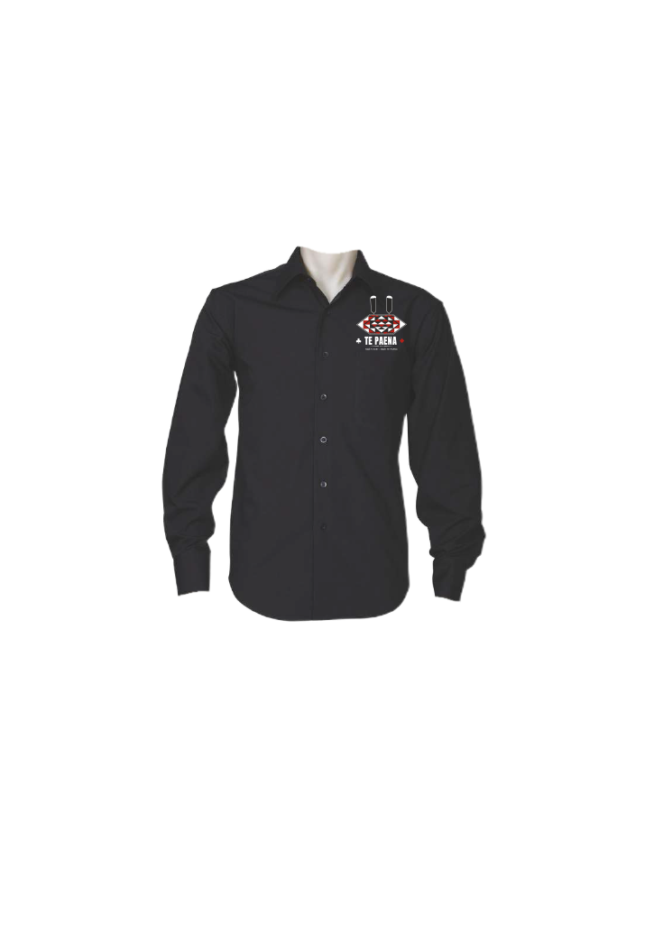 Uwhiarae Pa Marae Mens Long Sleeve Metro Shirt