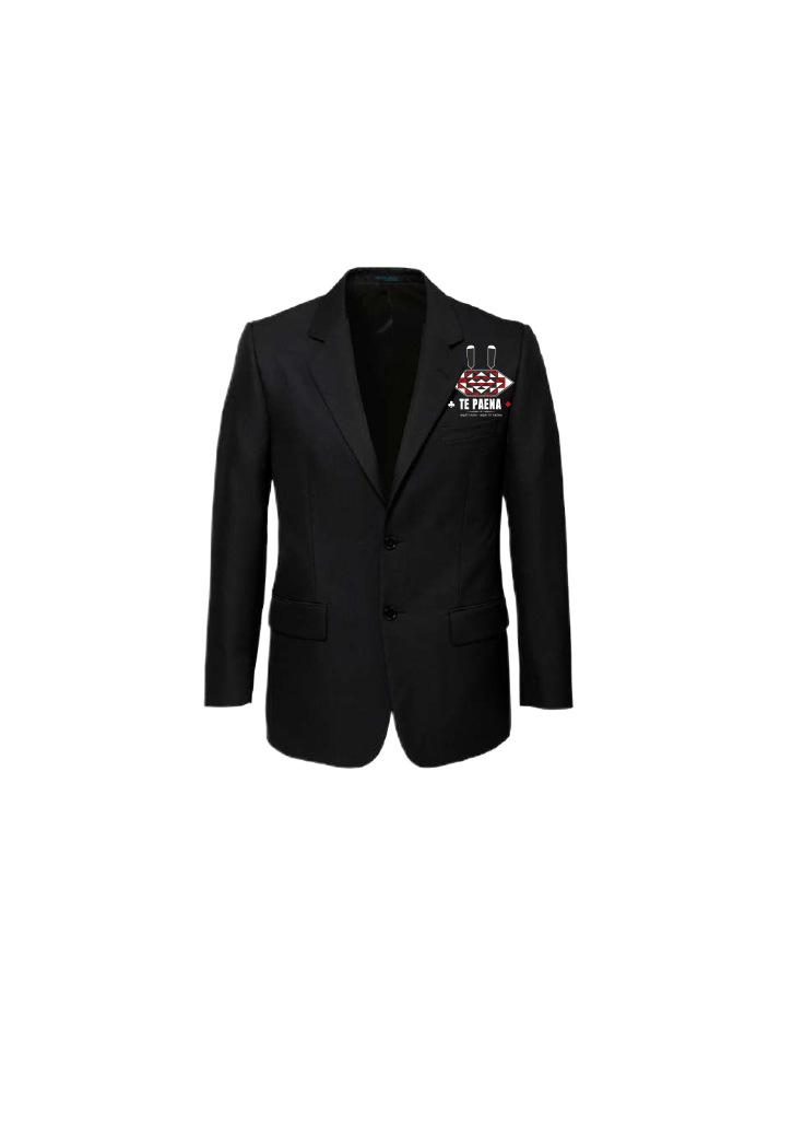 Uwhiarae Pa Marae Mens Blazer Black