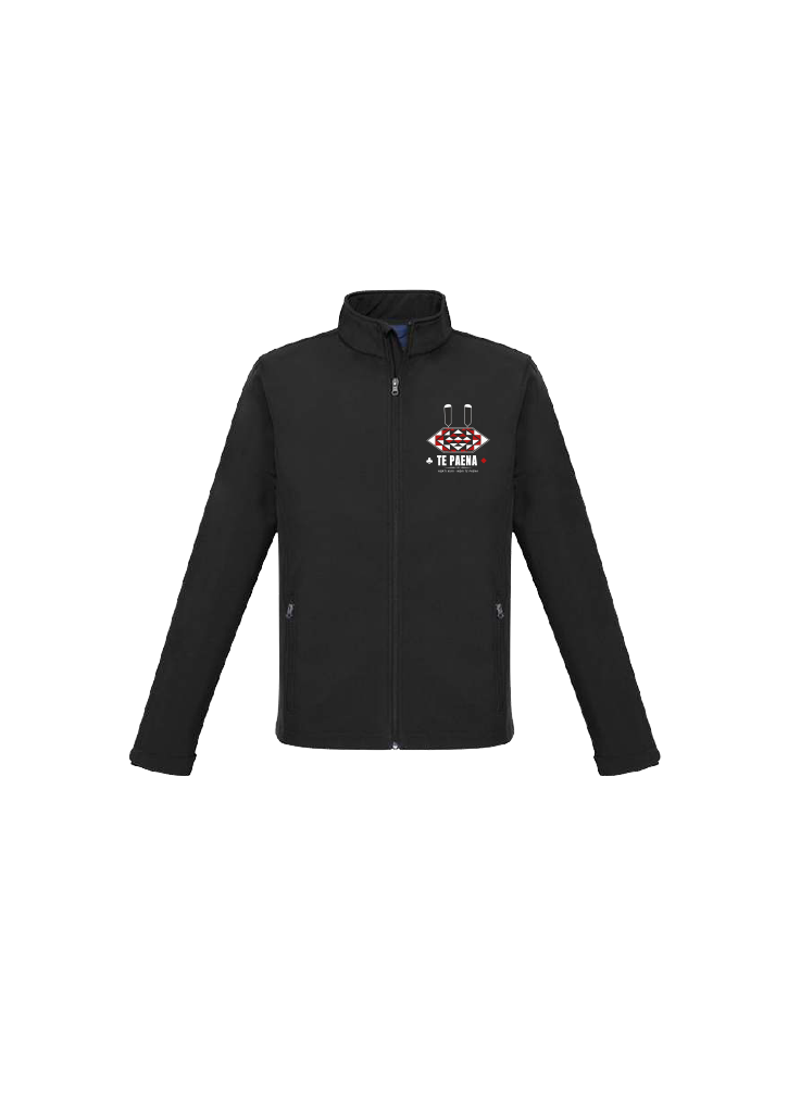 Uwhiarae Pa Marae Kids Apex Softshell Jacket Black