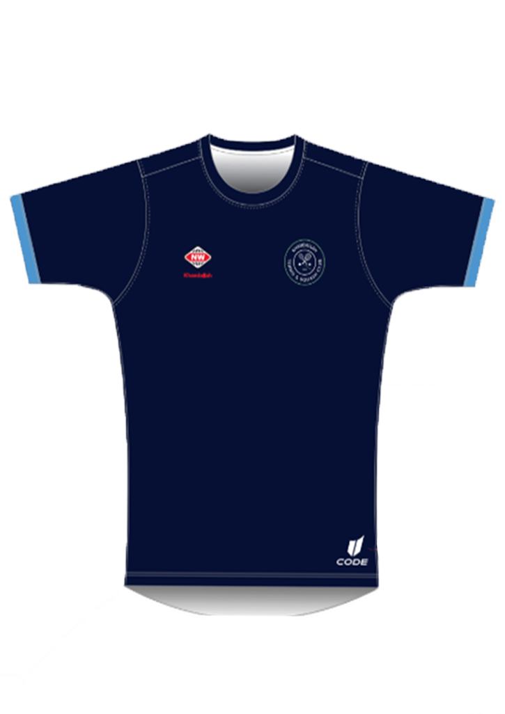 Khandallah Tennis & Squash Club SS Tee Mens Navy