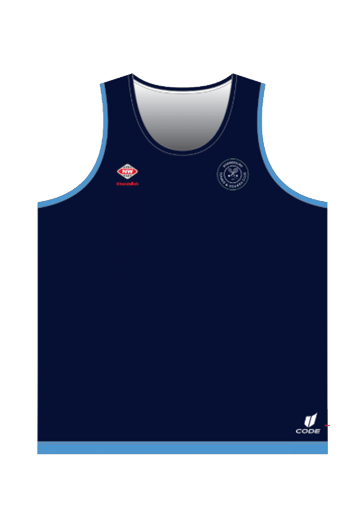 Khandallah Tennis & Squash Club Singlet Mens Navy