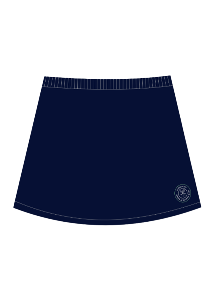 Khandallah Tennis & Squash Club Skort Navy Ladies