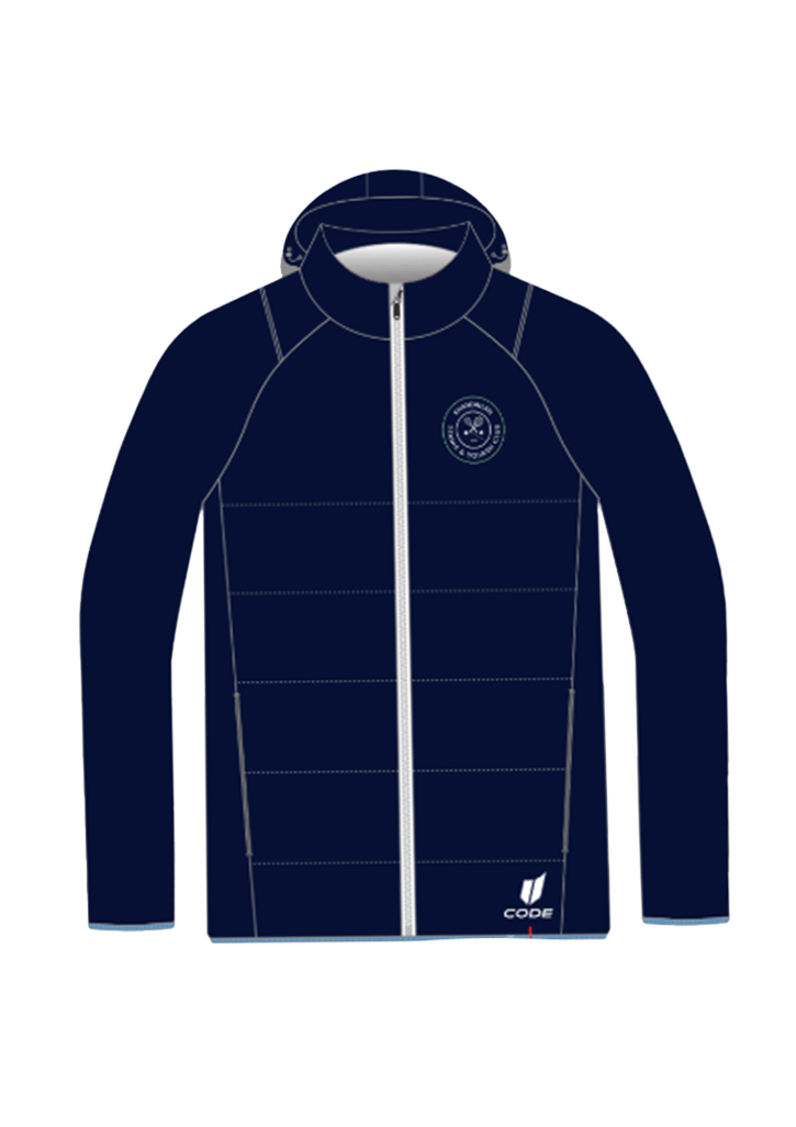 Khandallah Tennis & Squash Club Puffer Jacket Ladies Navy