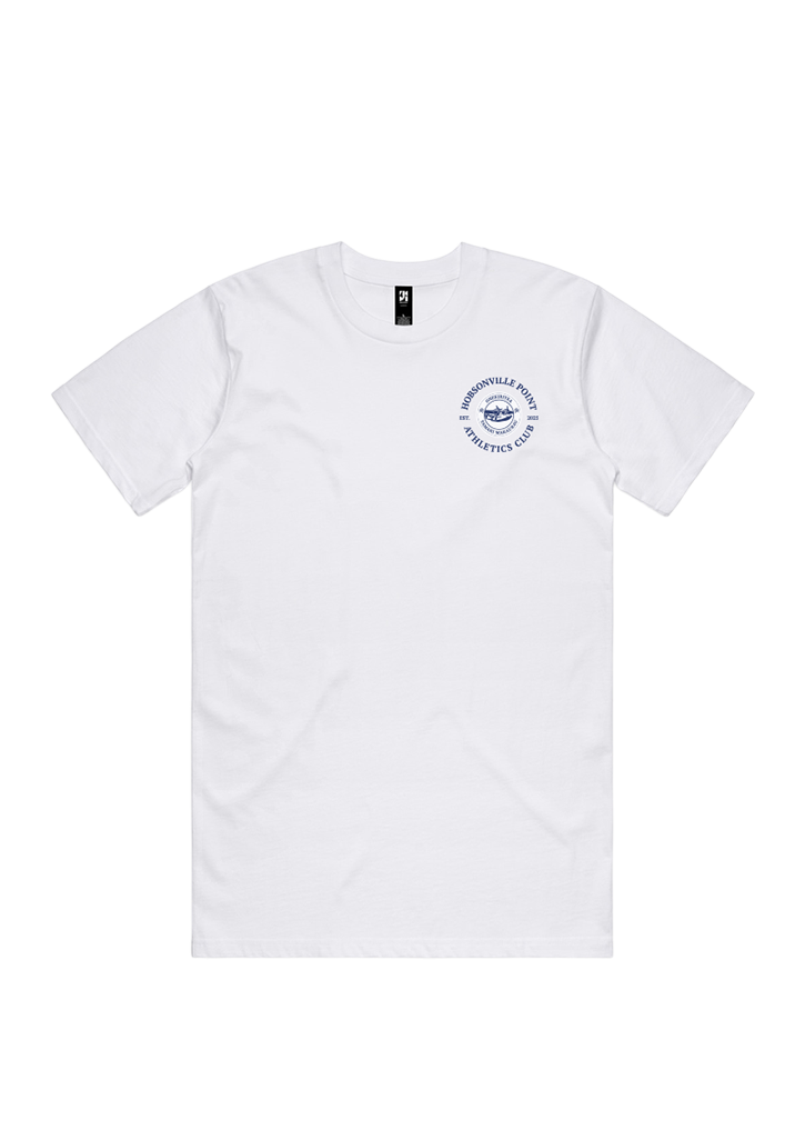 Hobsonville Point Athletics Club CLASSIC TEE White