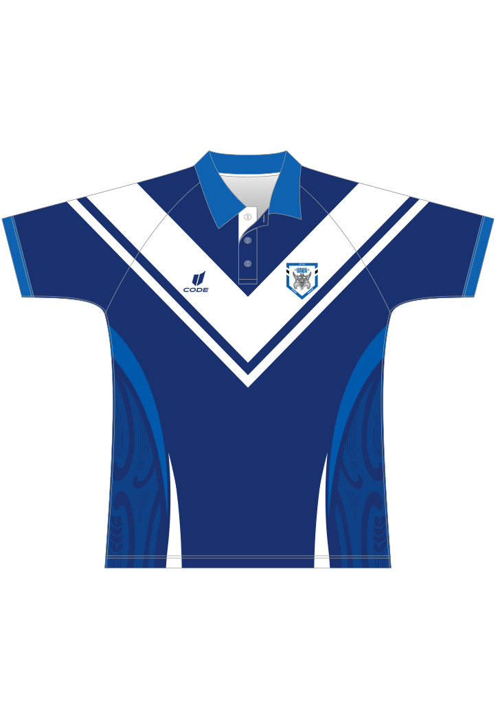 Uawa Sports Club Polo SS Navy/Royal