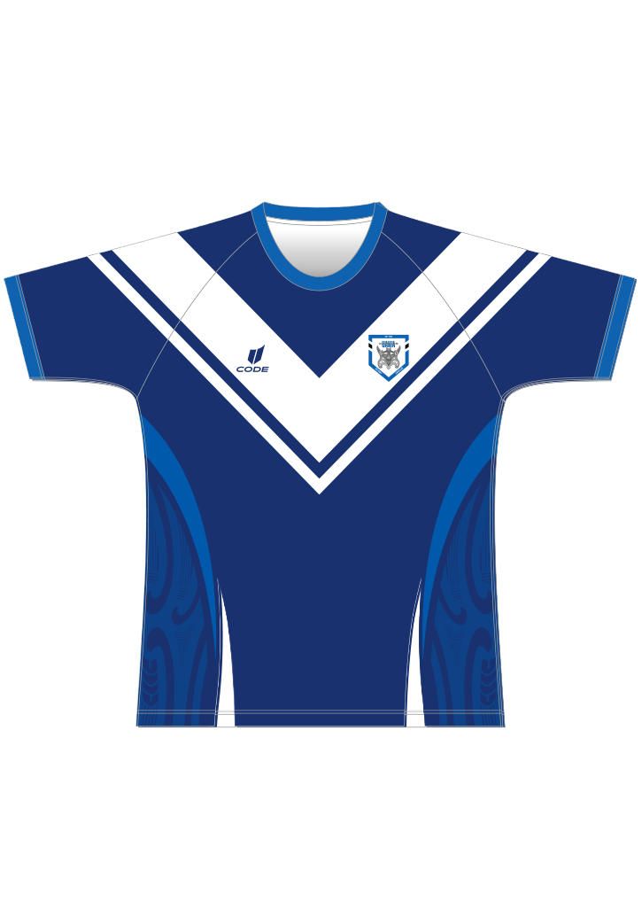 Uawa Sports Club Tee SS Navy/Royal