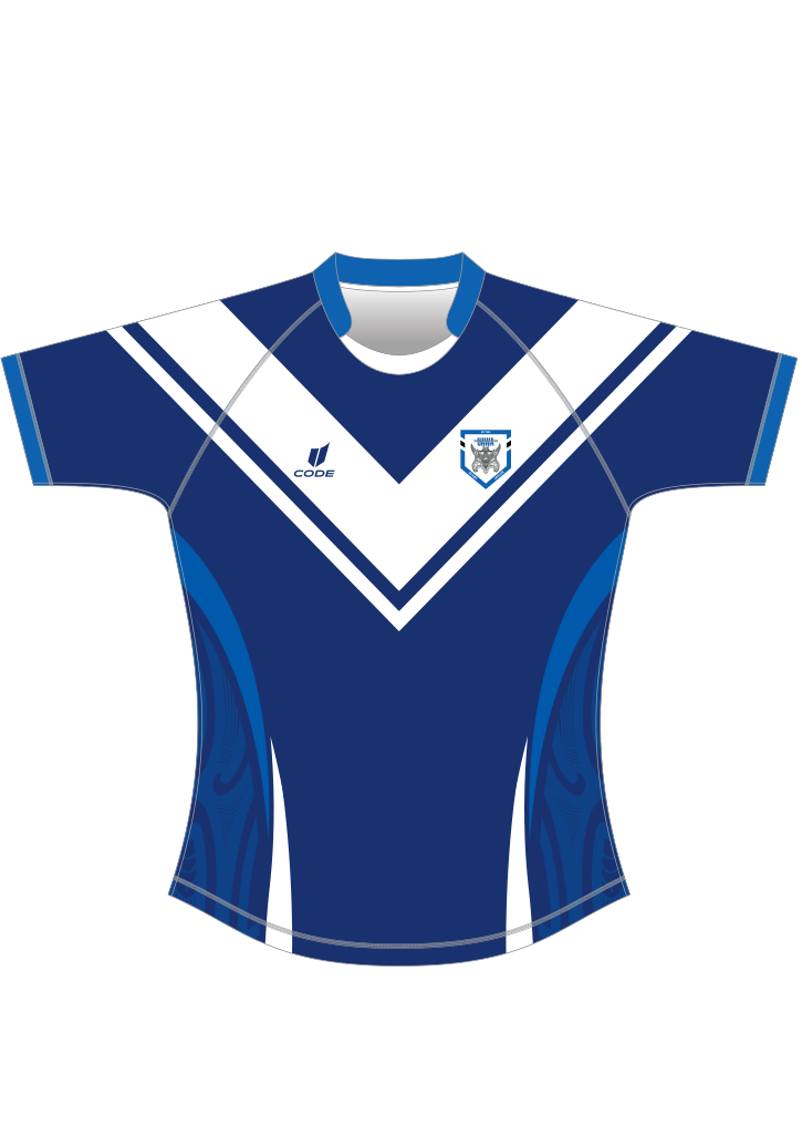 Uawa Sports Club Rugby Jersey Navy/Royal
