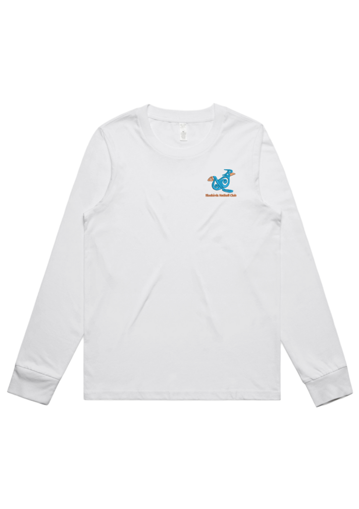 Bluebirds Netball Club LS Tee White