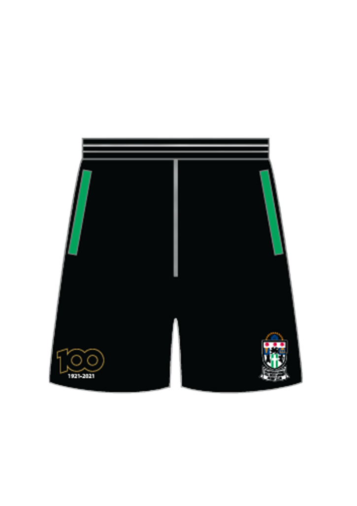 Palmerston North Old Boys Marist 2025 Shorts Black/Green
