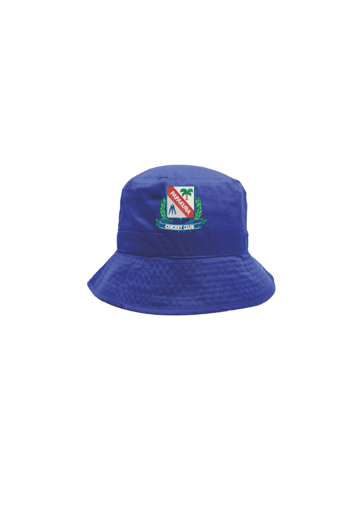 Papakura Cricket Club Bucket Hat Royal