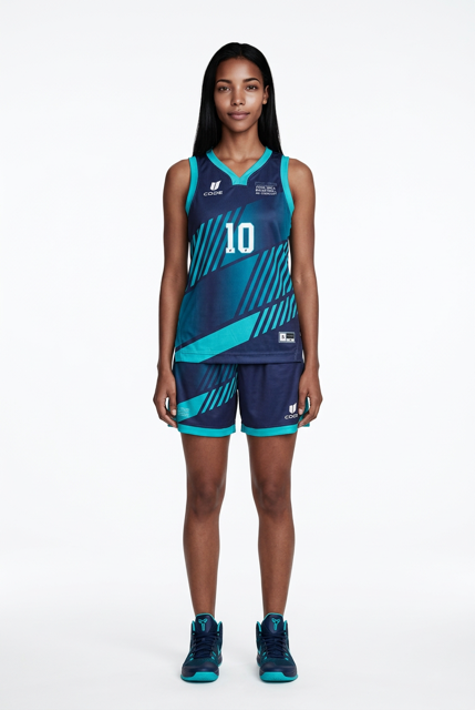 CODE MANA Basketball Jersey Au Courant Rev Ladies Dyo