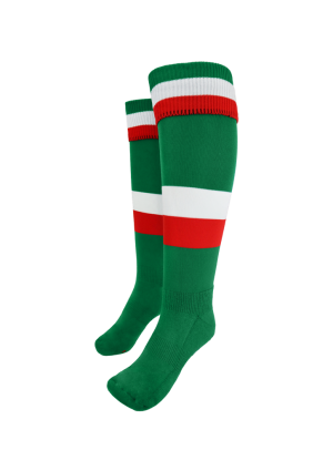 Hutt Old Boys Marist RFC Red/White/Emerald Sock