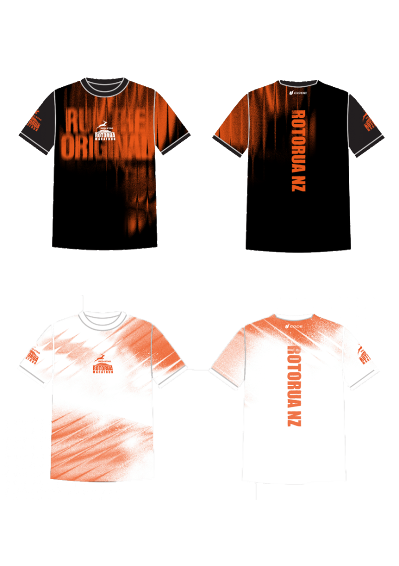 2026 Red Stag Rotorua Marathon Performance Tee (Unisex)