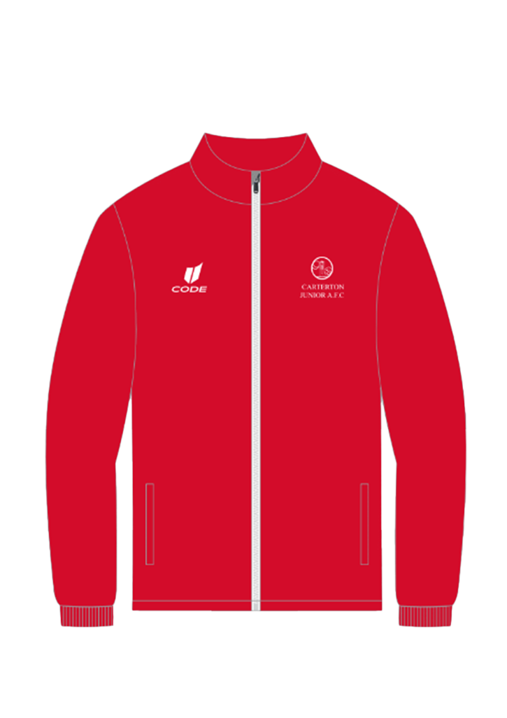 Carterton AFC Jacket Red Full Zip  Adult