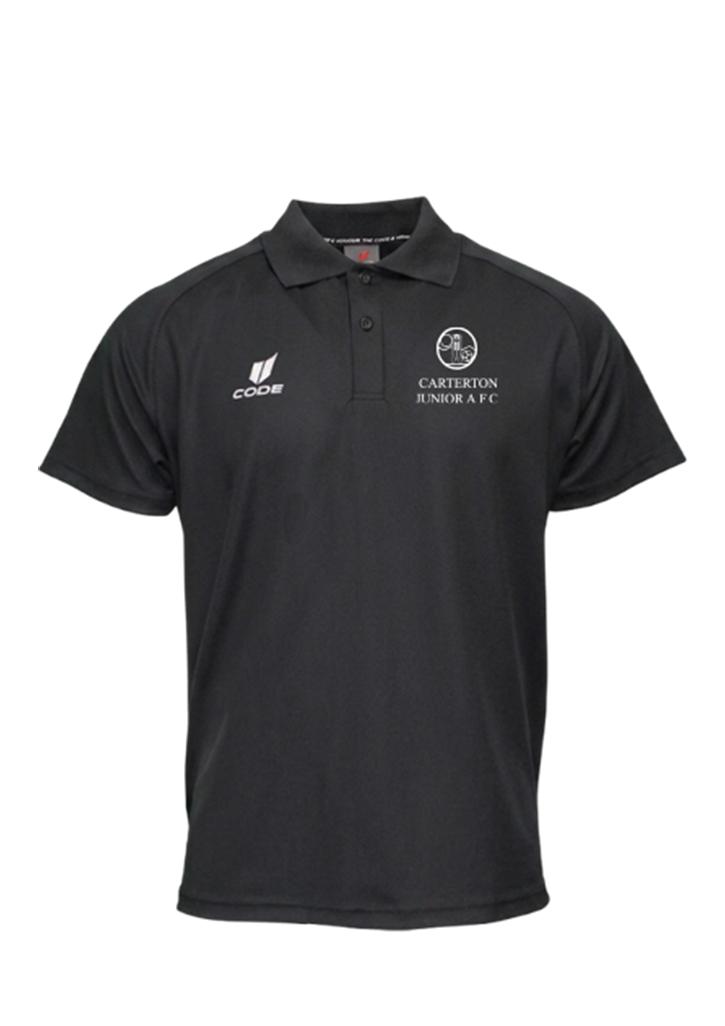 Carterton AFC Everyday Club Polo Black