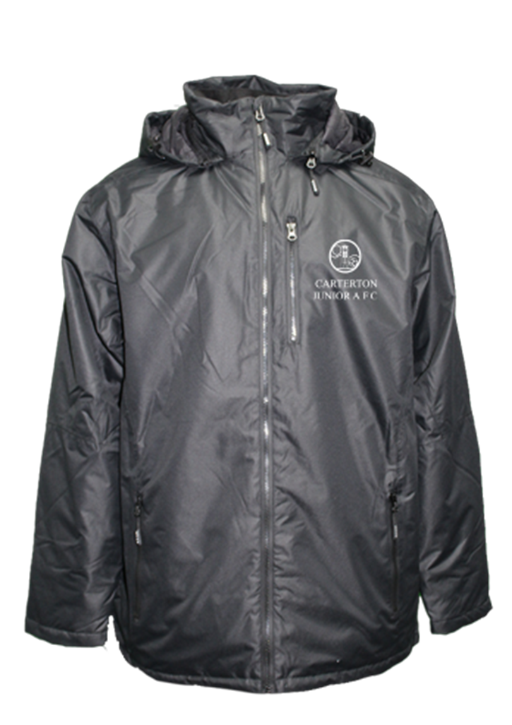 Carterton AFC Everyday Sideline Jacket Black