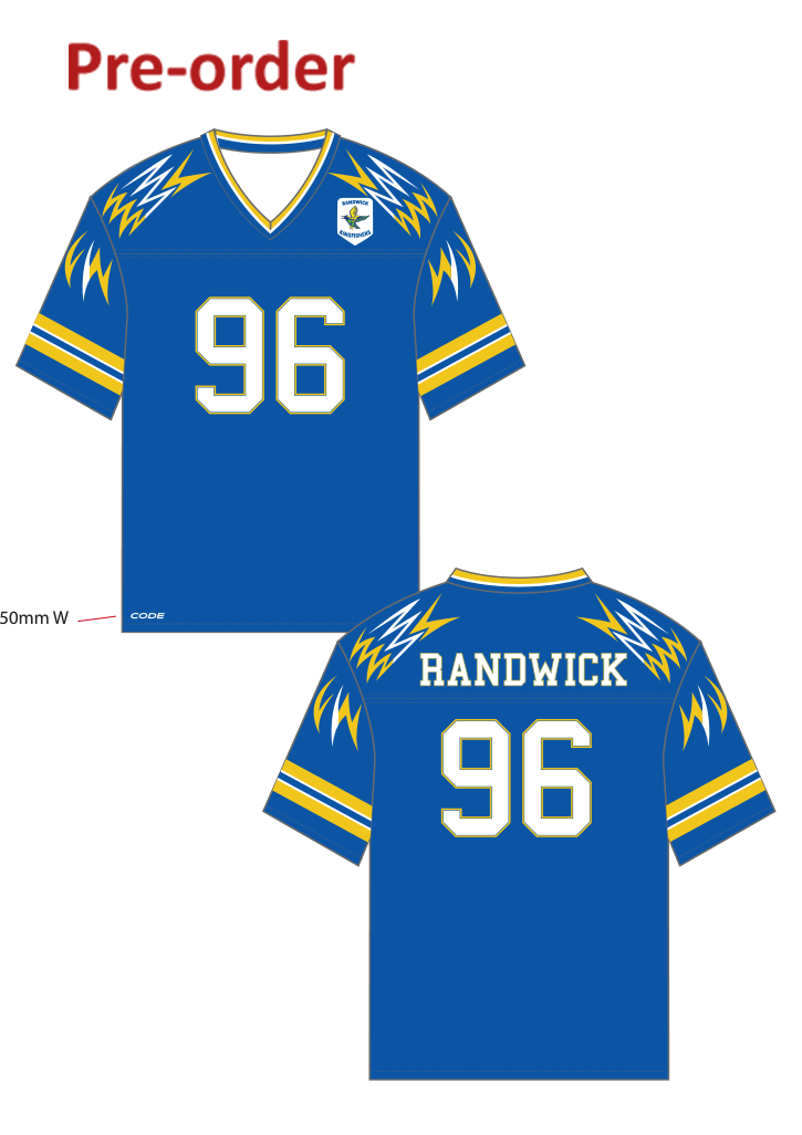 Randwick RL American Football Tee