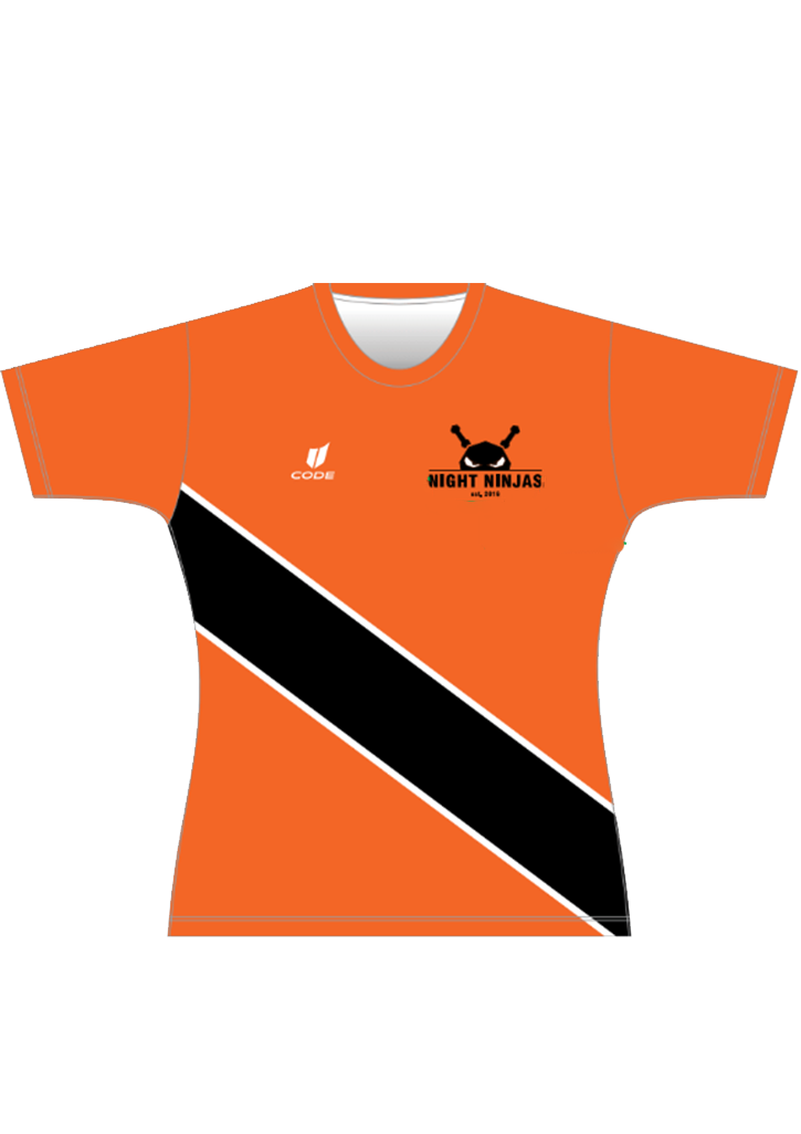 Night Ninjas Orange T-Shirt Ladies