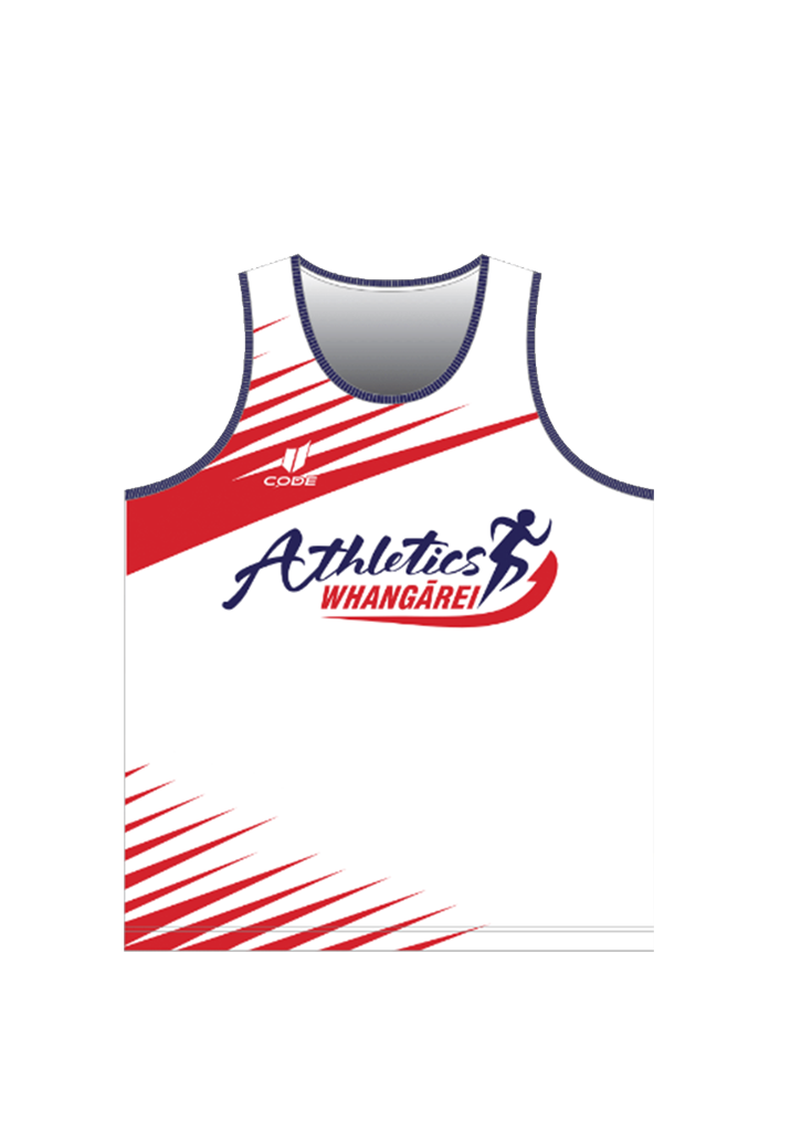 Athletics Whangarei Youth Singlet Standard-Back