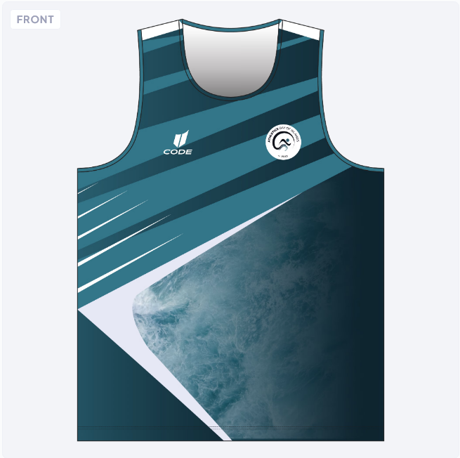 Athletics Bay Of Island Singlet Kids