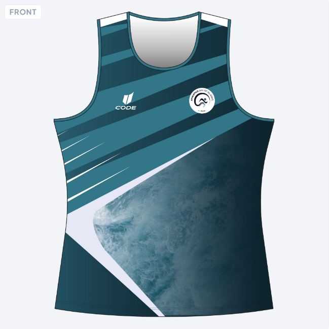 Athletics Bay Of Island Racerback Singlet Ladies