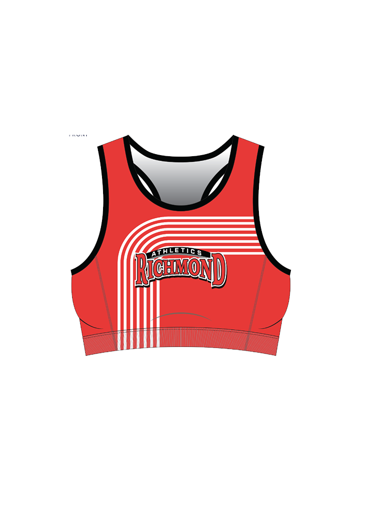 Richmond Athletics Kids Crop Top